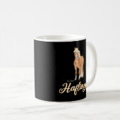 Haflinger Reiter Haffi Motif Kaffeetasse (VorderseiteRechts)
