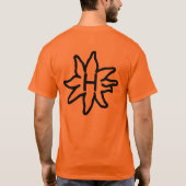 Haflinger schlichter T - Shirt (Rückseite)