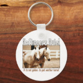 Haflingers Regel Schlüsselanhänger (Vorderseite)