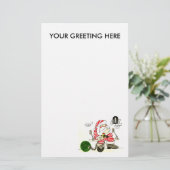 Haft, IHR GREETING HIER Briefpapier (Stehend Vorderseite)