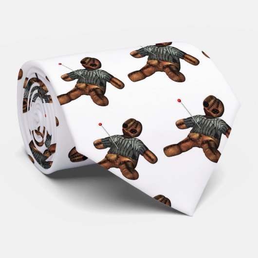 Haften Sie ein Button in ihm Krawatte (Gerollt)