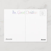 Häftling Postkarte (Rückseite)