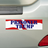 Häftling Trump Donald President 25th amendment Autoaufkleber (Auf Auto)