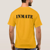 Häftlings-T-Shirt T-Shirt (Rückseite)