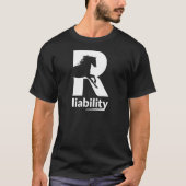 Haftung Pferdedesign R T-Shirt (Vorderseite)