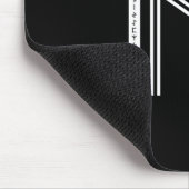 Hagalaz BW Mouse Pad Mousepad (Ecke)