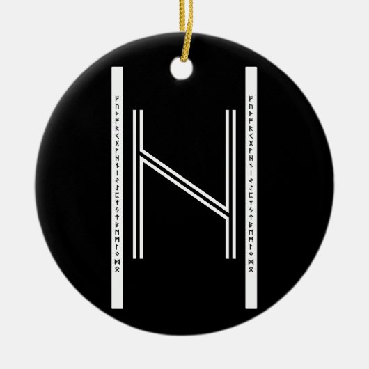 Hagalaz BW Ornamente (Vorne)