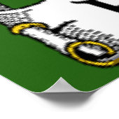 Hagan Coat of Arms Print Poster (Ecke)