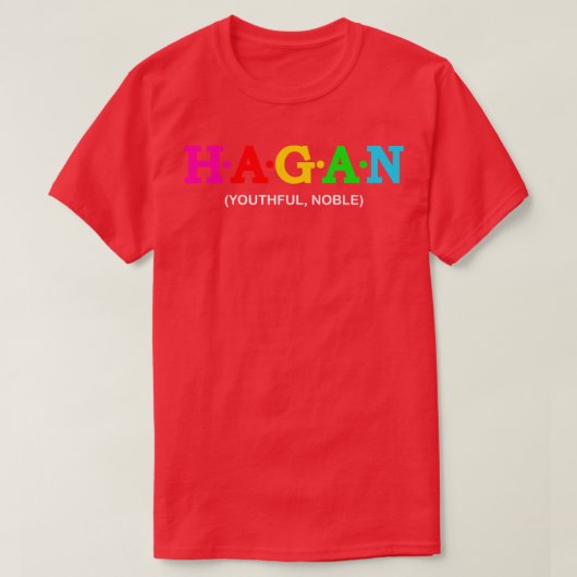 Hagan Youthful Noble T-Shirt (Design vorne)