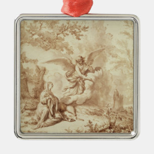 Hagar in der Wildnis Ornament Aus Metall