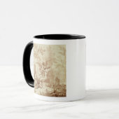 Hagar in der Wildnis Tasse (Vorderseite Links)