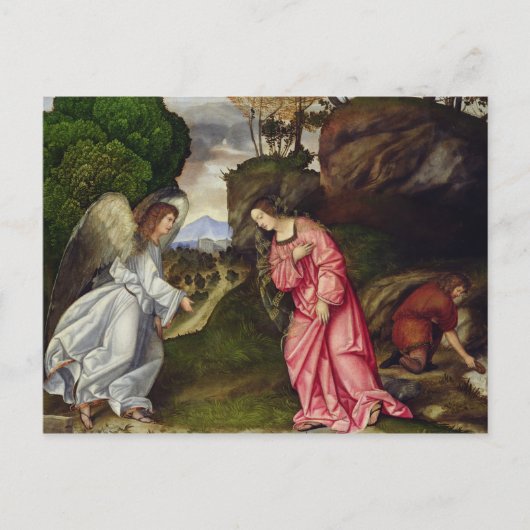 Hagar und der Engel Postkarte (Vorderseite)