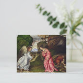 Hagar und der Engel Postkarte (Stehend Vorderseite)