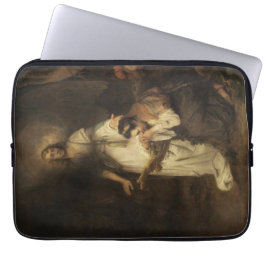 Hagar und der Engel (von Carel Fabritius) Laptopschutzhülle