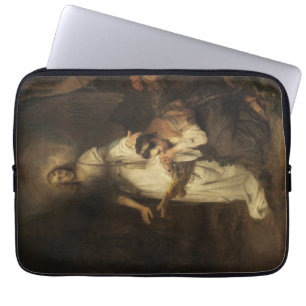 Hagar und der Engel (von Carel Fabritius) Laptopschutzhülle