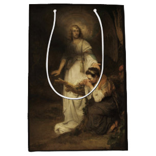 Hagar und der Engel (von Carel Fabritius) Mittlere Geschenktüte