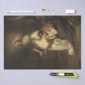 Hagar und der Engel (von Carel Fabritius) Seidenpapier (Handwerk)