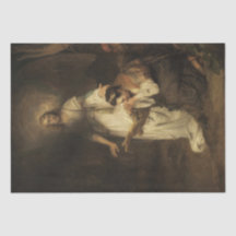 Hagar und der Engel (von Carel Fabritius)