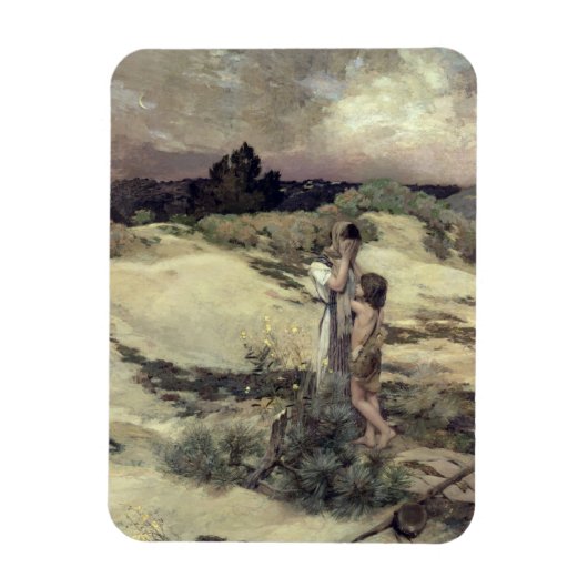 Hagar und Ishmael Magnet (Vertikal)