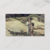 Hagar und Ishmael Visitenkarte (Rückseite)