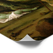 Hagar und Ishmael, vom Engel gerettet, c.1648 Poster (Ecke)