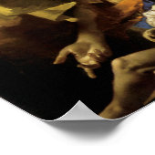 Hagar und Ismael in der Wildnis Poster (Ecke)