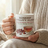 Hagebuttentee-Rezept Apotheker-Stil Kunst Kaffeetasse
