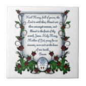 Hagel Mary Fliese (Vorderseite)