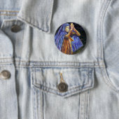 Hagel-Mary-Rosenbeetmalerei Kunst Button (Beispiel)