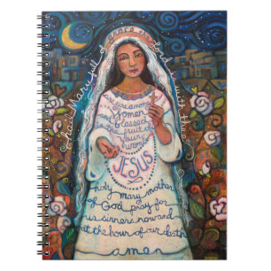 Hagel-Mary-Zeitschrift Notizblock