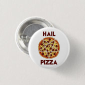 Hagel-Pizza Button (Vorne & Hinten)