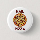Hagel-Pizza Button (Vorderseite)
