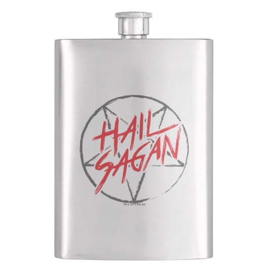 Hagel Sagan Flachmann (Vorderseite)