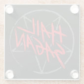 Hagel Sagan Glasuntersetzer (Rückseite)