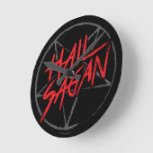 Hagel Sagan Runde Wanduhr (Winkel)