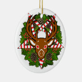 Hagel Sankt Keramik Ornament (Rechts)