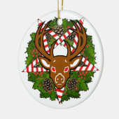 Hagel Sankt Keramik Ornament (Links)