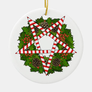 Hagel Sankt Keramikornament