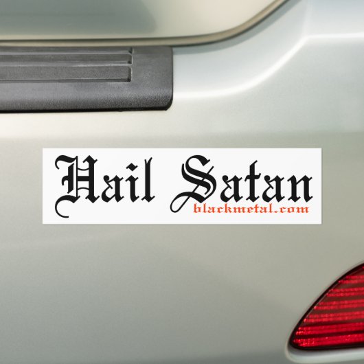 Hagel Satan Autoaufkleber (Auf Auto)