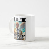 Hagel zum Chef - Trump 2024 Kaffeetasse (Vorderseite Links)