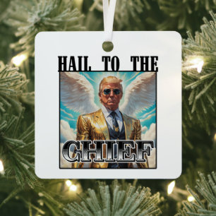 Hagel zum Chef - Trump 2024 Ornament Aus Metall