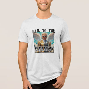 Hagel zum Chef - Trump 2024 Tri-Blend Shirt
