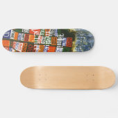 Hagel zum Dieb-Brett Skateboard (Horizontal)