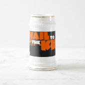 Hagel zum König - Stein Bierglas (Mittel)
