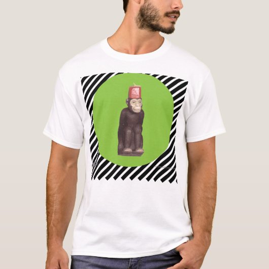 hageln Sie den FezAffen! T-Shirt (Vorderseite)