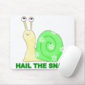 Hageln Sie die Schnecke Mousepad (Mit Mouse)