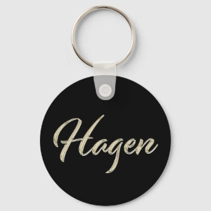 Hagen Button Name Schlüsselanhänger