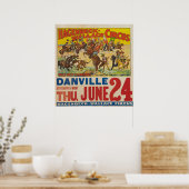 Hagenbeck-Wallace Circus Poster mit Snipe (Küche)