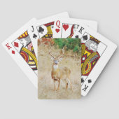 Häger der Hirschkunst spielen Karten Spielkarten (Rückseite)