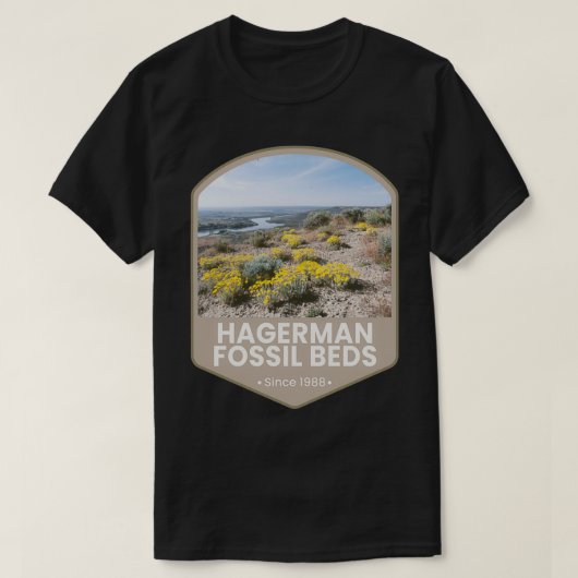 Hagerman Fossil Beds T-Shirt (Design vorne)